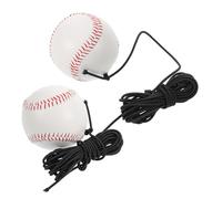 HOLIDYOYO 2Pcs Baseball Resistance Training Bands with 9-Inch Hard Ball and 4M Elastic Cord, Portable Batting Practice Trainer for and Adults, Baseball Arm Strength and Pitching Conditioning