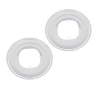 HOLIDYOYO 2pcs Bike Flywheel Guard Cover for Mountain and Road Bikes, White | ABS Plastic Build, Lightweight Stable Fit, Easy Install, Protects Spokes on Outdoor Rides