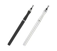 HOLIDYOYO 2pcs Capacitive Stylus Pens for Tablets and Phones Ergonomic Lightweight Touch Screen Pens with Precision Tips Smooth Writing Compatible with Electronic Devices Black and White