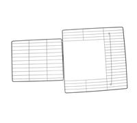 HOLIDYOYO 2pcs Cat Cage Playpen Door Panels, Detachable Metal Wire Fence Sheets 35x35cm with Encrypted Inward Opening for DIY Pet Cage Access, Suitable for Indoor Cat and Small Dog Gates