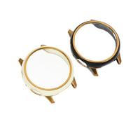 HOLIDYOYO 2pcs Chic Dual Color Watch Protective Cover for Active Durable Lightweight Shell with Ultra Thin Shockproof Design and Precise Cutouts for Easy Charging and Scratch Resistance