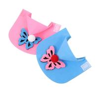 HOLIDYOYO 2pcs Christmas Parrot Cloak for Small Birds Cozy Felt Winter Cape for Budgerigar and Cockatiel Warm Pet Vest Outfit for Holiday Decoration and Outdoor Wear