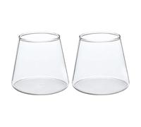 HOLIDYOYO 2pcs Creative Beer Cups in Borosilicate Glass for Wedding Parties