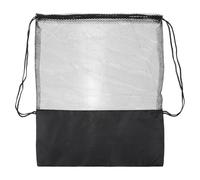 HOLIDYOYO 2pcs Drawstring Ball Bag Mesh Football Storage Sack Large Sports Gym Backpack for Men Women with Shoulder Strap Suitable for Training and Outdoor Use