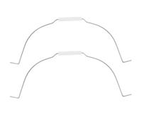 HOLIDYOYO 2Pcs Galvanized Steel Bucket Grip Handles Replacement Heavy Duty Pail Handles with Reinforced Metal for Household and Industrial Bucket Accessories