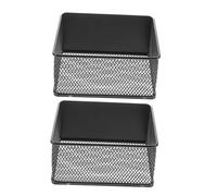 HOLIDYOYO 2pcs Magnetic Kitchen Organizer Side Baskets for Refrigerator Hollow-out Spice Rack Efficient Storage for Garlic Ginger and Scallions