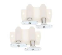 HOLIDYOYO 2pcs Magnetic Push Latch Cabinet Closures Handlefree Design Push to Open Mechanism Robust Invisible Cabinet Door Closers for Kitchen Cupboard
