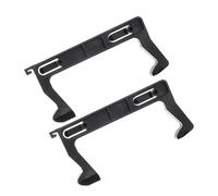 HOLIDYOYO 2pcs Microwave Oven Door Latch Hook Replacement Parts Heat Resistant Plastic for Household Kitchen Supplies Compatible with Midea Models