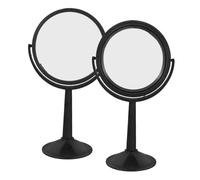 HOLIDYOYO 2pcs Optical Glass Convex and Concave Lens with Base for Physics Experiments Teaching and Science Education Focal Portable and Lightweight Design