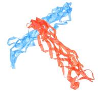 HOLIDYOYO 2Pcs Outdoor Jump Rope Elastic Bands for Primary School Pupils, Interactive Skipping Plaything for Party and Active Play Random Color Random Color