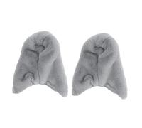 HOLIDYOYO 2pcs Parrot Warm Blanket Medium Grey Soft Breathable Bird Nest Bed for Small Birds Comfortable Cozy Cage Bedding for Winter Rest and Security