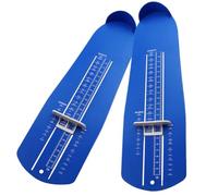 HOLIDYOYO 2pcs Plastic Foot Measuring Device Scale for Accurate Size Measurement Foot Length Measuring Ruler for Men and Women Suitable for Household and Shoe Stores Use