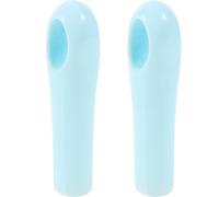HOLIDYOYO 2pcs Plastic Replacement Broom Rod Sleeves 19mm Handle Grip for Dustpans and Brooms Household Cleaning Use