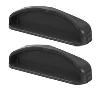 HOLIDYOYO 2pcs Plastic Walk-in Cooler Door Handle with 4 Inch Hole Spacing | Textured Slip Resistant Finish, Set Screws Included, for Glass Top Chest Freezers and Commercial Doors