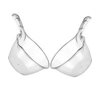 HOLIDYOYO 2pcs Plastic Water Ladle with Long Handle Thick Kitchen Scoop for Bathing Gardening and Serving Reusable Multi-Purpose Household Tool for Vegetables Soup and Plant Watering