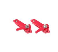 HOLIDYOYO 2pcs Red Plastic Offshore Fishing Line Straightener Clip Heavy Duty Saltwater Release Tool for Ocean Fishing Tackle