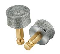 HOLIDYOYO 2pcs Replacement Grinding Head for Electric Dog Nail Grooming Tool Alloy Sand Bit for Pet Toenail Care and Claw Trimming and Easy to Replace