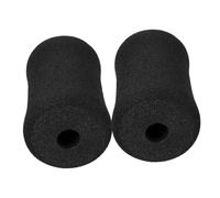 HOLIDYOYO 2pcs Rolling Foam Roller Pads for Ab Training Gym Exercise Durable Sponge Cover Foot Pads Replacement Fit Inner Outer Supportive Cushion Sleeves for Leg and Foot Comfort