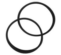 HOLIDYOYO 2pcs Rubber Drive Belt for Handheld Woodworking Electric Planer Replacement Accessory with Performance and Stable Transmission