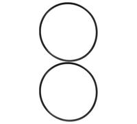 HOLIDYOYO 2pcs Silicone Water Gasket Seal Ring for Water Filter Replacement, Easy to Use and Rustproof, Compatible with 20 Inch Filter Bottles, Suitable for Homes and Schools
