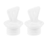 HOLIDYOYO 2pcs Small Rubber Hot Water Bag Stoppers Replacement Plugs for Leakproof Hot Water Bottle Caps Portable Sack Accessories