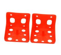 HOLIDYOYO 2Pcs Thickened Salt for Livestock Plastic Feed Pan with Multi Fixed Positions for Sheep Cattle Goats Indoor Outdoor Use Resistant to Fall and Low Temperature