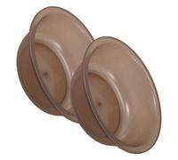 HOLIDYOYO 2pcs Thickened Wash Basins Multipurpose Hand Wash Tub for Kitchen Bathroom Camping Face and Laundry Use Transparent Small