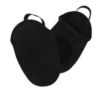 HOLIDYOYO 2pcs Warm Cycling Shoe Covers Half Toe Windproof Non-slip Overshoes for Outdoor Riding Thermal Bicycle Shoe Accessories for Mountain Road Urban