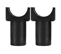HOLIDYOYO 2Pcs Wheelchair Seat Rail Guide Plastic Slider U-Shaped Clamp Replacement Parts for Transport Chairs Universal Wheelchair Seat Pad Supports for Mobility Aid
