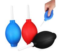 HOLIDYOYO 3 Pcs Camera Air Blower Lens Cleaning Supplies Multi-purpose Gentle Cleaning Tool for Keyboard and Electronic Devices Suitable for Office and Car Use Tpe Material
