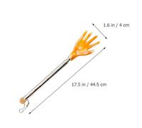 HOLIDYOYO 3 Pcs Stainless Steel Retractable Back Scratchers Massaging Tools Portable Adjustable Leg and Body Scratchers for Itch Relief and Relaxation