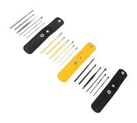 HOLIDYOYO 3 Sets Stainless Steel Earwax Cleaner Tools with Spiral Spring Design Safe Ear Digger Kit for Family Use Portable Ear Cleaning for Thorough and Gentle