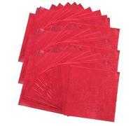 HOLIDYOYO 300pcs Red Paper Wrapping for Candy and Chocolate, 300 Sheets Portable Sweets Wrappers, for Party and Wedding Gift Packaging Sturdy Paper Material