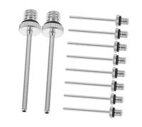 HOLIDYOYO 30pcs Precision Metal Air Pump Needles for Balls Compact Inflator Accessories for Soccer Basketball Football Volleyball Rugby Sports Balls Efficient and Compatible