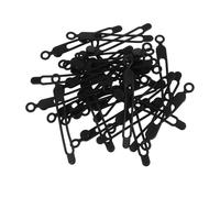HOLIDYOYO 30pcs Reusable Silicone Cable Ties Cord Organizer with Hanging Lanyard Multipurpose Elastic Cord Holder for Charging Cables Earphones Adapters and Wire Management at Home Office