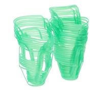 HOLIDYOYO 30pcs Saline Bottle Net Holder: Plastic Drip Bottle Covers with Quick Installation Reusable Hanging Holder Accessories Supplies