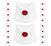 HOLIDYOYO 30pcs Spray Paint Nozzle Tips for Cans, Waterproof Pe Material Spray Paint Nozzles, Versatile Use for DIY Projects and Home Renovations