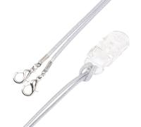 HOLIDYOYO 3pcs Anti-lost Hearing Amplifier Protector Clips with Lanyard Cord for Seniors Adults Easy Fasten Holder Retainer Prevents Falling and Shaking Unisex Accessory