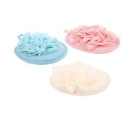 HOLIDYOYO 3pcs Bath Mesh Brush Set Soft Exfoliating Hanging Hand Towels for Gentle Skin Cleansing and Massaging Bath Towel Set for Home and Travel Use