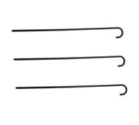 HOLIDYOYO 3pcs Black Cane Props Lightweight Dance Performance Crutch Stick for Cosplay Party Stage Dressing Up Accessory with Fine Detailing and Portable Design