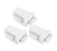 HOLIDYOYO 3pcs Cabinet Door Rebound Latch Push Open Hardware with Automatic Spring Release Invisible Touch Latch for Kitchen Cabinets Closets Secure Closure and Smooth Operation