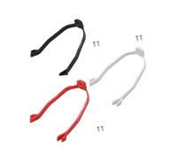 HOLIDYOYO 3pcs Electric Scooter Mudguard Stand Replacement Bracket Support Holder for Rear Anti-break Fixing Parts with Cable Protection Easy Installation Red White Black