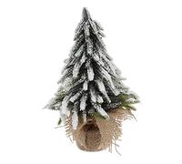 HOLIDYOYO 3pcs Flocked Desktop Christmas Tree Ornament Xmas Decoration for Holiday Table Decor for Photo Props Festive Atmosphere Material for Use