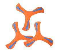 HOLIDYOYO 3pcs Foam Boomerang Set for Boys and Girls Outdoor Throwing Toys Soft Safe Boomerangs for Children Boys Girls Garden Play Random Color