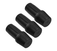 HOLIDYOYO 3pcs German Style Threaded Mop Connector Adapter Handle Fittings for Extension Poles Broom and Mop Handle Repair Kit Precision Threaded Tips for Stable Cleaning and Construction