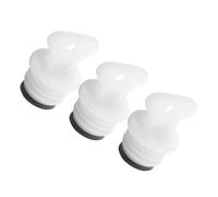 HOLIDYOYO 3pcs Portable Hot Water Bottle Stoppers Rubber Caps 21mm Medium Size Leakproof Replacement Warm Water Bag Bung and Adults