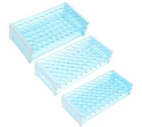 HOLIDYOYO 3pcs Test Tube Racks Removable Laboratory Stand Centrifuge Tube Holder Organizer for Stable Construction Space-saving Design