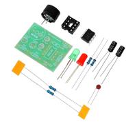 HOLIDYOYO 3pcs Timer Electronics Practice Kit for DIY Soldering Training with Dual LED Flasher Circuit Educational Electronic Components for Beginners and Students