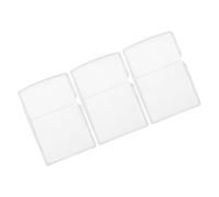 HOLIDYOYO 3pcs Transparent Plastic Lighter Storage Cases for Kerosene Clear Protective Covers Compatible with Zippo Scratch-resistant for Outdoor and Daily Use