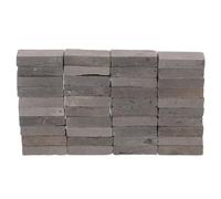 HOLIDYOYO 40pcs Mini Wall Bricks for Dollhouse Landscaping and Turtle Tank Steps Easy to Install Tiny Fake Bricks for Miniature Building Blocks for Aquarium and Terrarium Decor